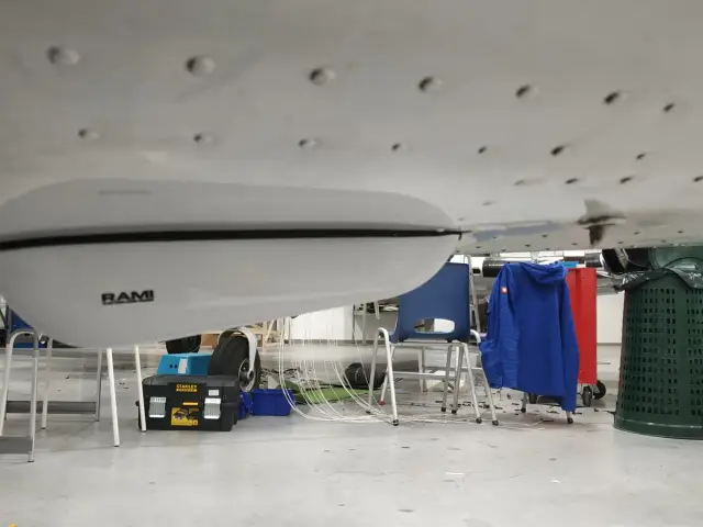 New antenna on the fuselage underside