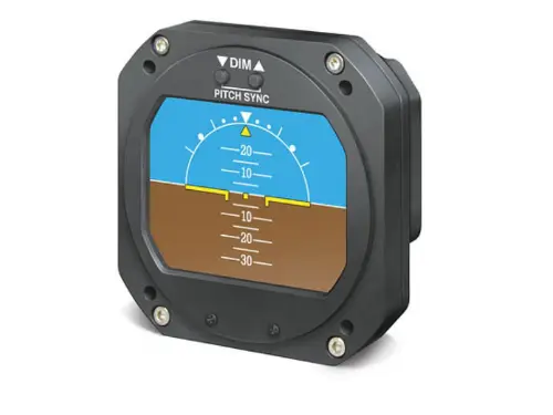 Electronic attitude indicator
