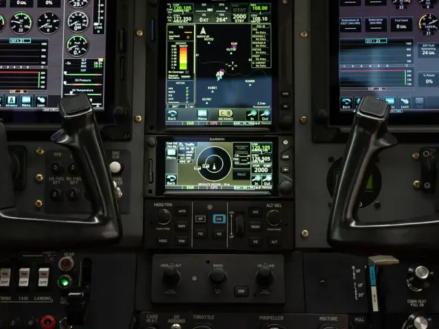 Navigators, autopilot controller and engine instruments