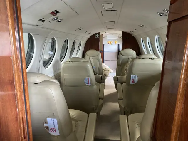 King Air cabin
