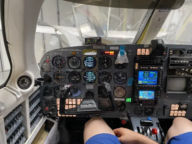 Malibu cockpit