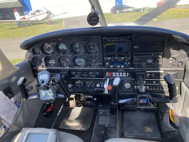 Warrior II cockpit