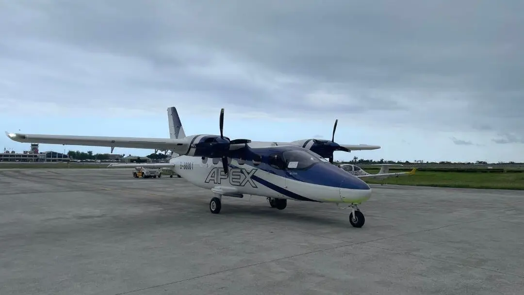 GOSHAWK ISR Mission System on Tecnam P2012 at Taitung Airport