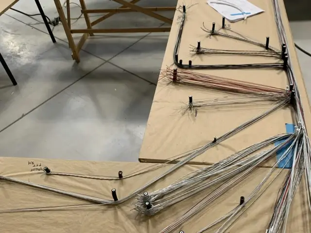 New wiring harness in production