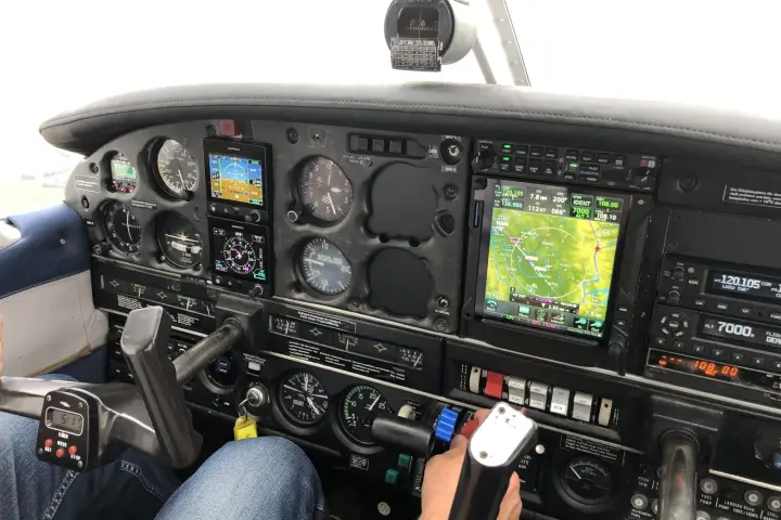 Arrow IV panel in flight with the GTN 750Xi