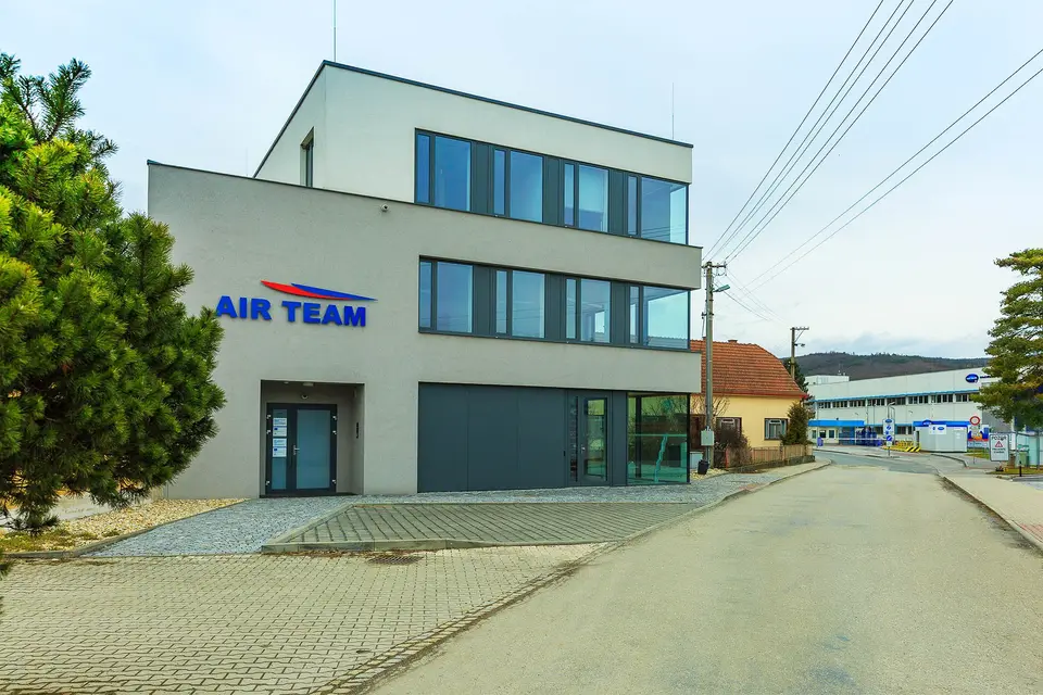 AIR TEAM head office building in Veverská Bítýška