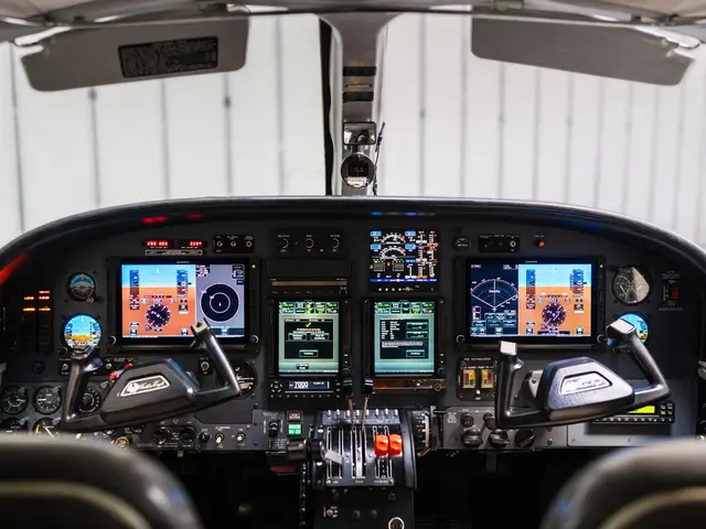 Cessna 421 Golden Eagle_glass cockpit
