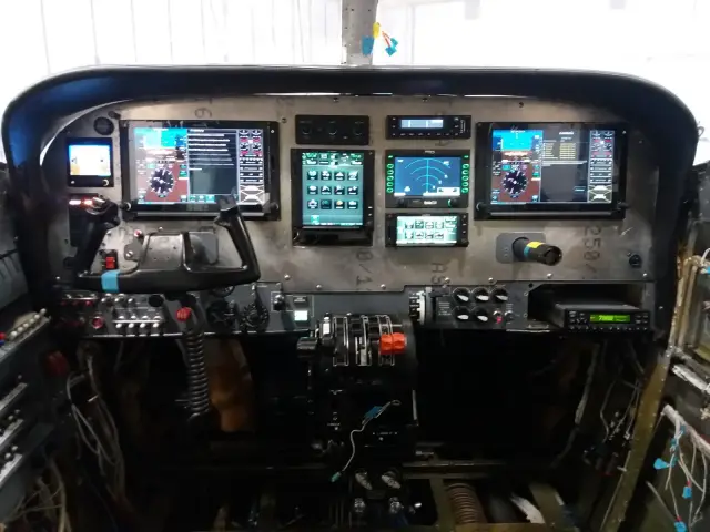 Panel during the installation